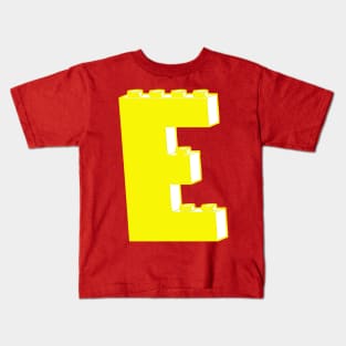 THE LETTER E Kids T-Shirt